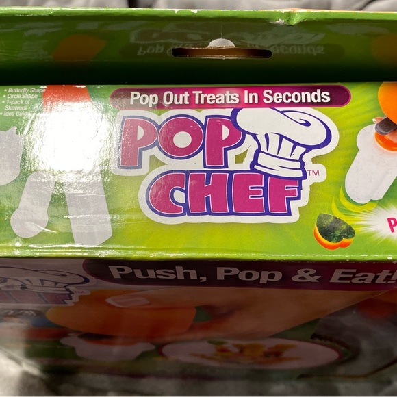 Pop Chef, shape fruit cutter as seen on tv. 10 piece kit. Never used. - Picture 4 of 14
